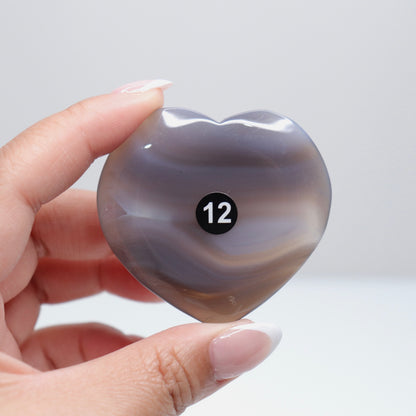 Druzy Agate Heart | 12
