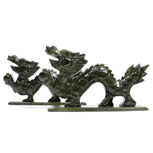 Nephrite Jade Dragons