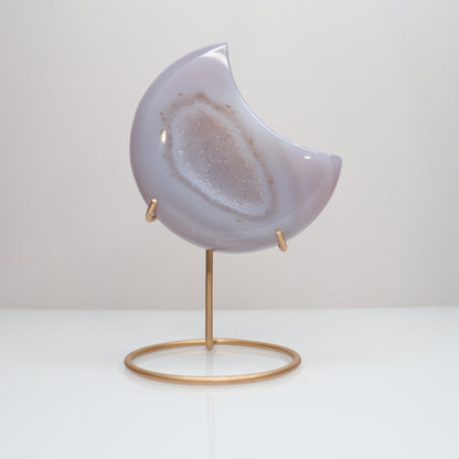 Druzy Agate Moon | M