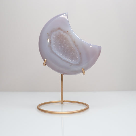 Druzy Agate Moon | M