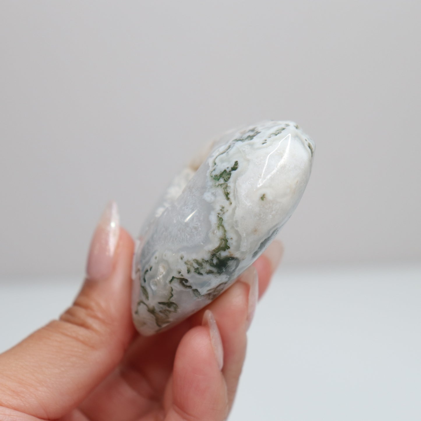 Moss Agate Heart | 65