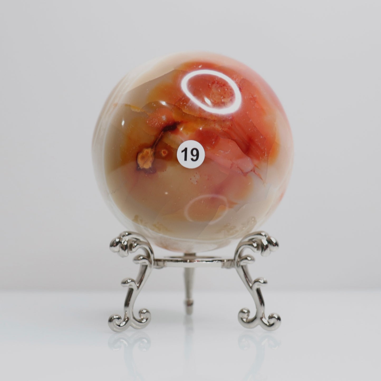 Carnelian Sphere 19