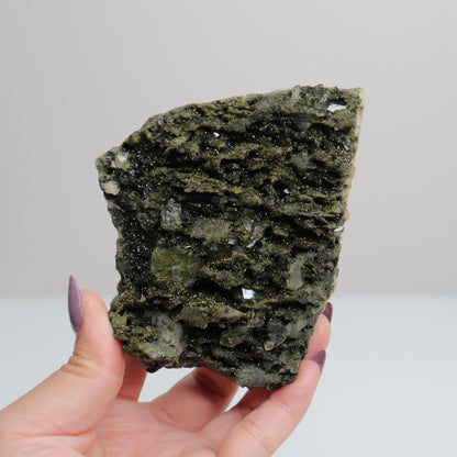 Epidote & Quartz 30*