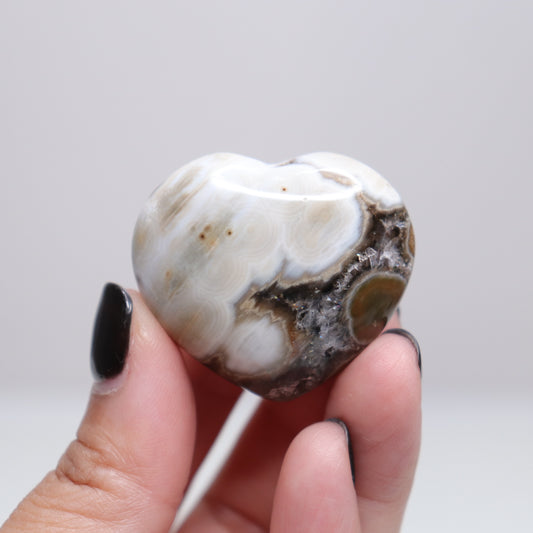 Ocean Jasper Heart | 2