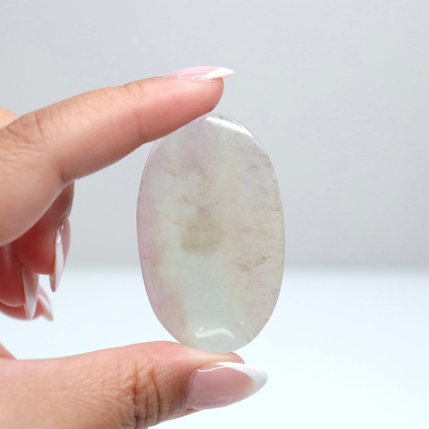 Fluorite Palm Stone | 23