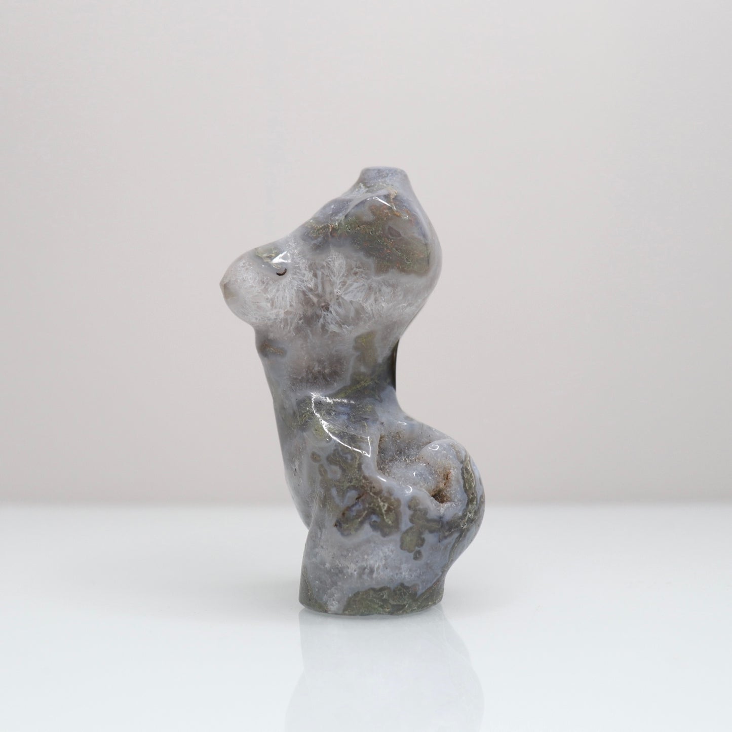 Moss Agate Goddess Body D