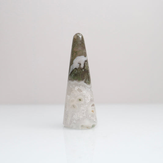 Moss Agate Ring Holder 2
