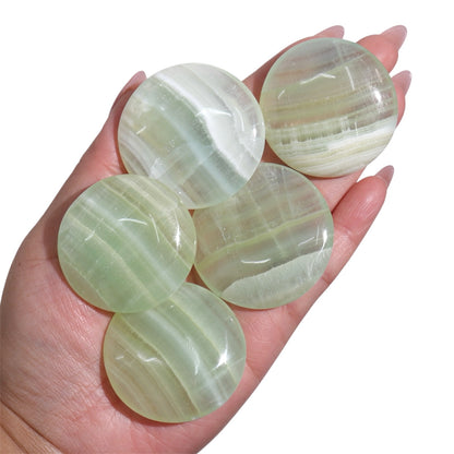 Pistachio Calcite Flat Stones