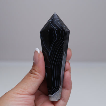 Black Agate Wand | 1