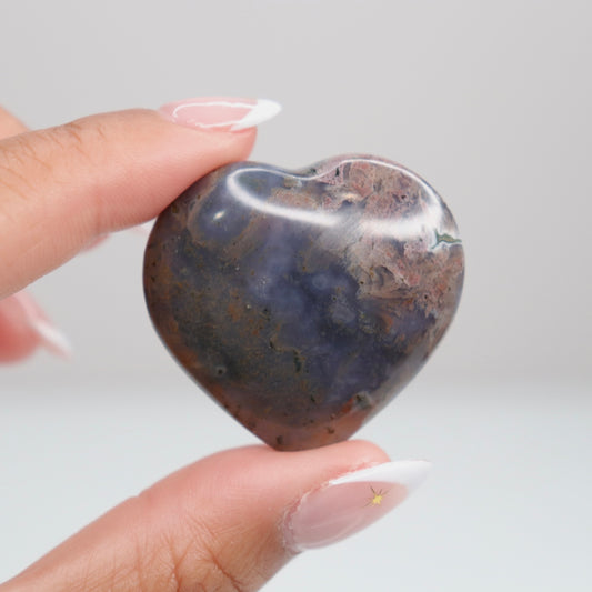 Ocean Jasper Heart | F
