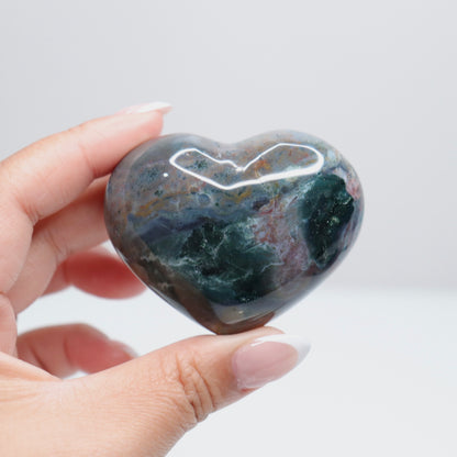 Ocean Jasper Heart | 2