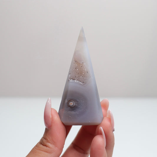 Druzy Agate Diamond 128