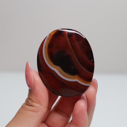 Sardonyx Palm Stone 55