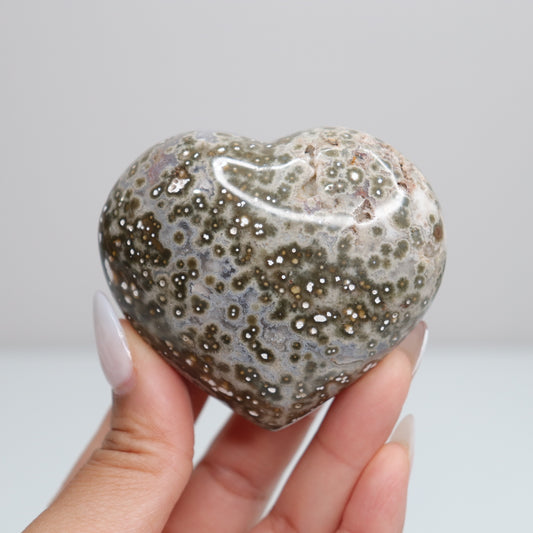 Ocean Jasper Heart | 4
