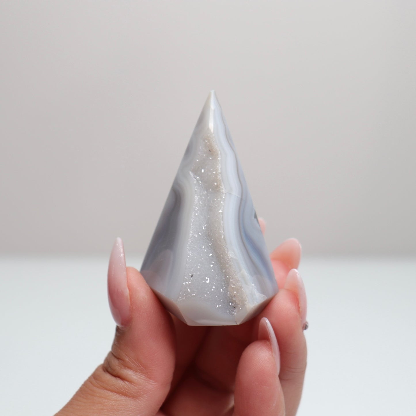 Druzy Agate Diamond 131