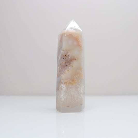 Druzy Agate Tower | A*