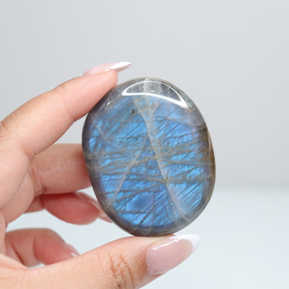 Labradorite Palm Stone 56
