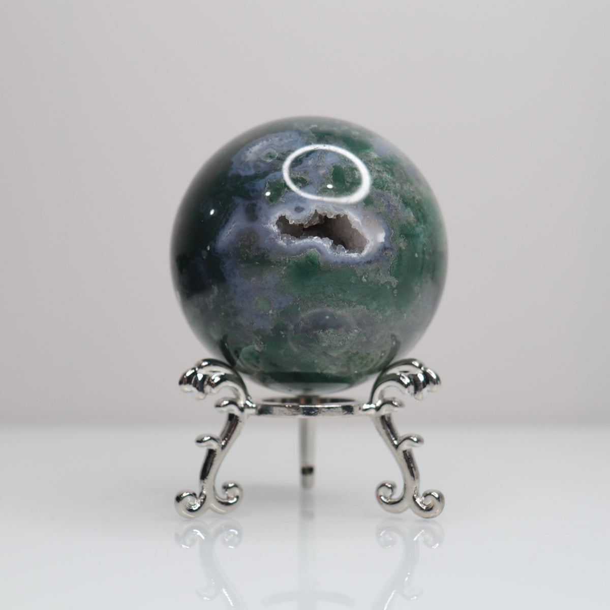 Moss Agate Sphere | 2