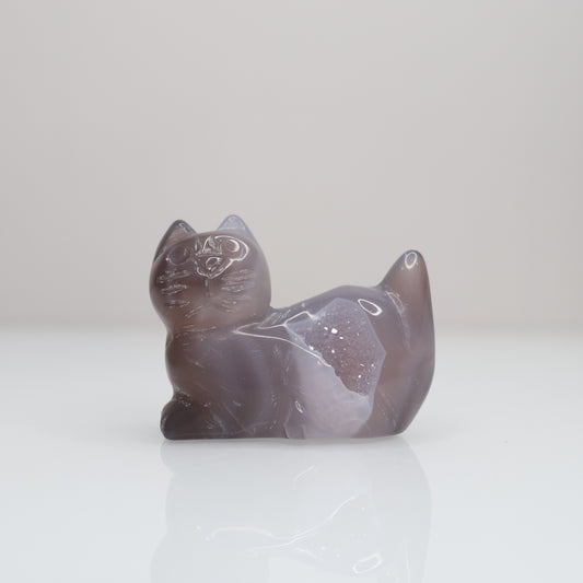 Druzy Agate Cat | J