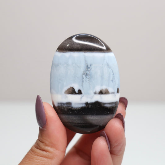 Blue Opal Palm Stone | 27