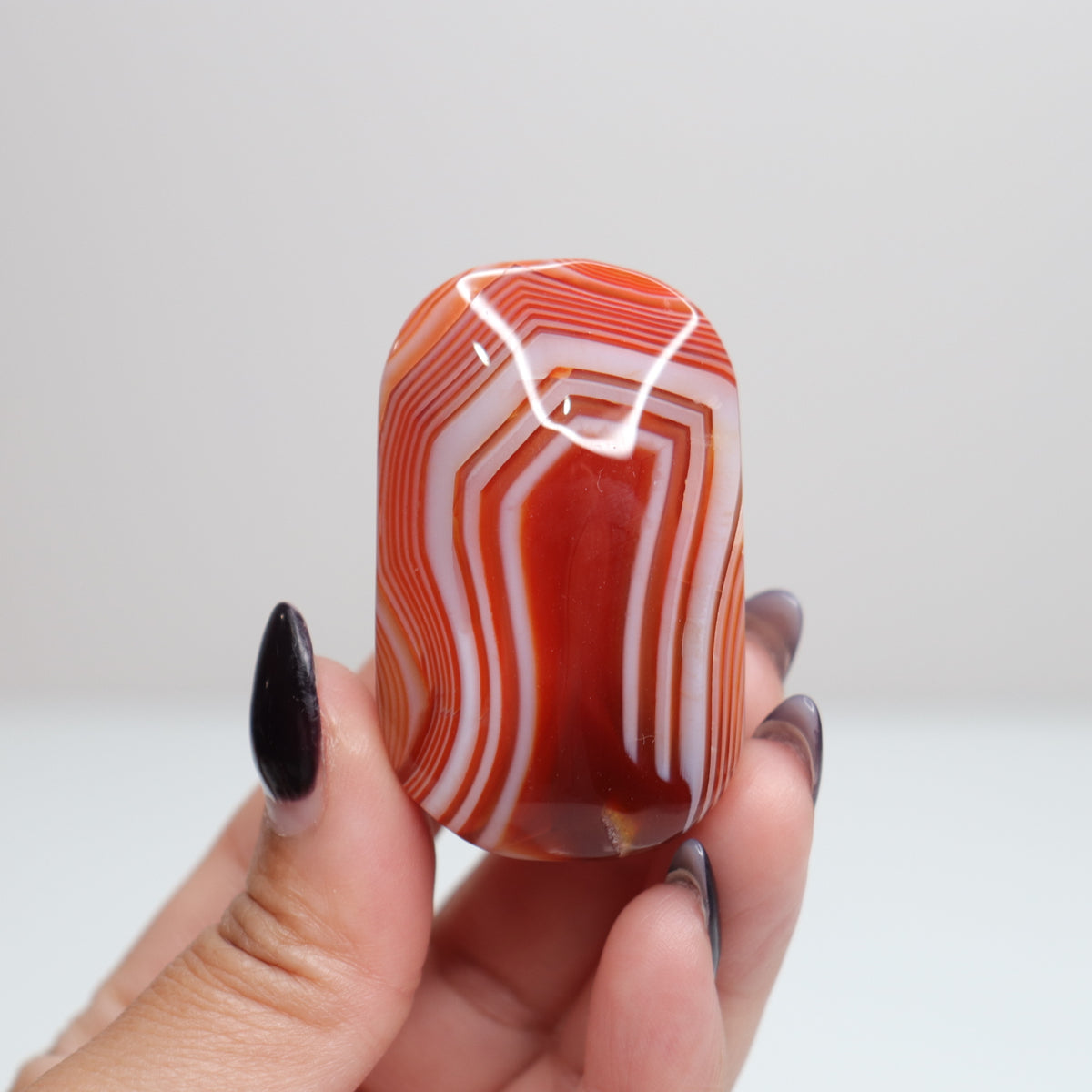 Carnelian Palm Stone | 127*