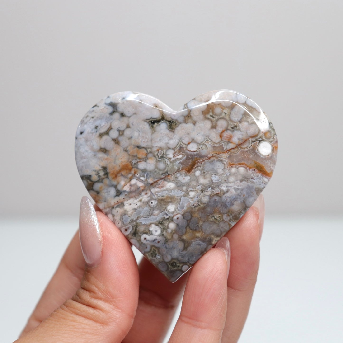 Ocean Jasper Heart | B