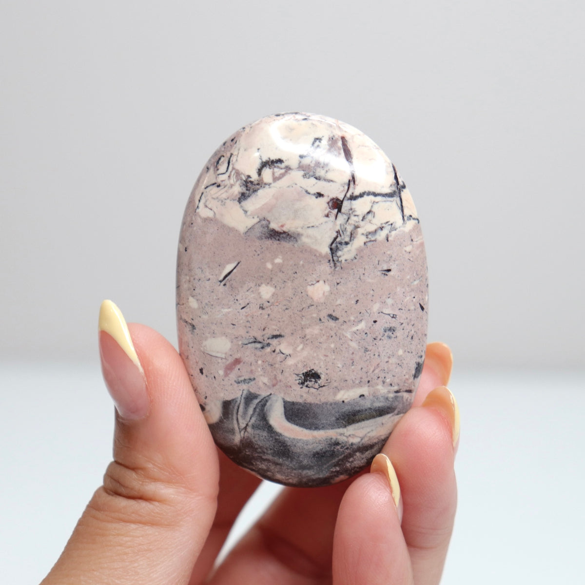Porcelain Jasper Palm Stone 12