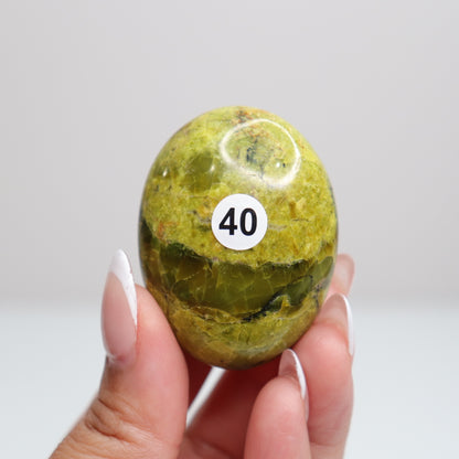 Green Opal Palm Stone 40