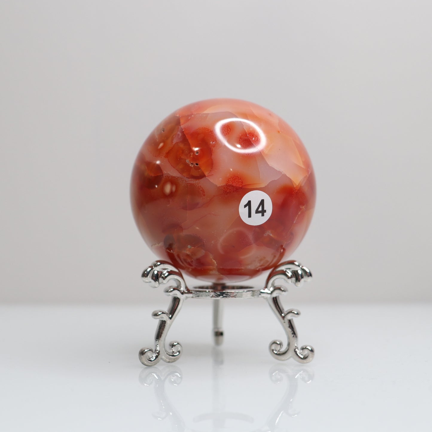 Carnelian Sphere 14