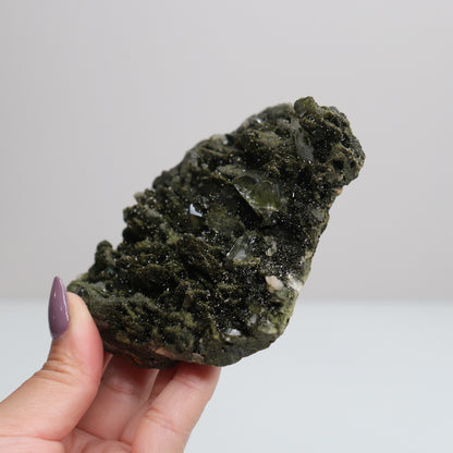 Epidote & Quartz 30*