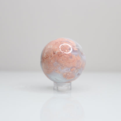 Pink Agate Sphere | 87*