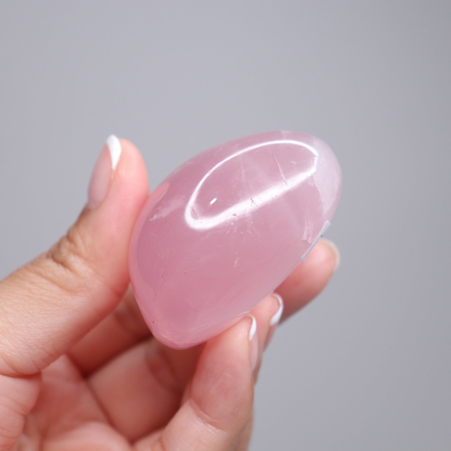 Rose Quartz Palm Stone w/Stars | 3
