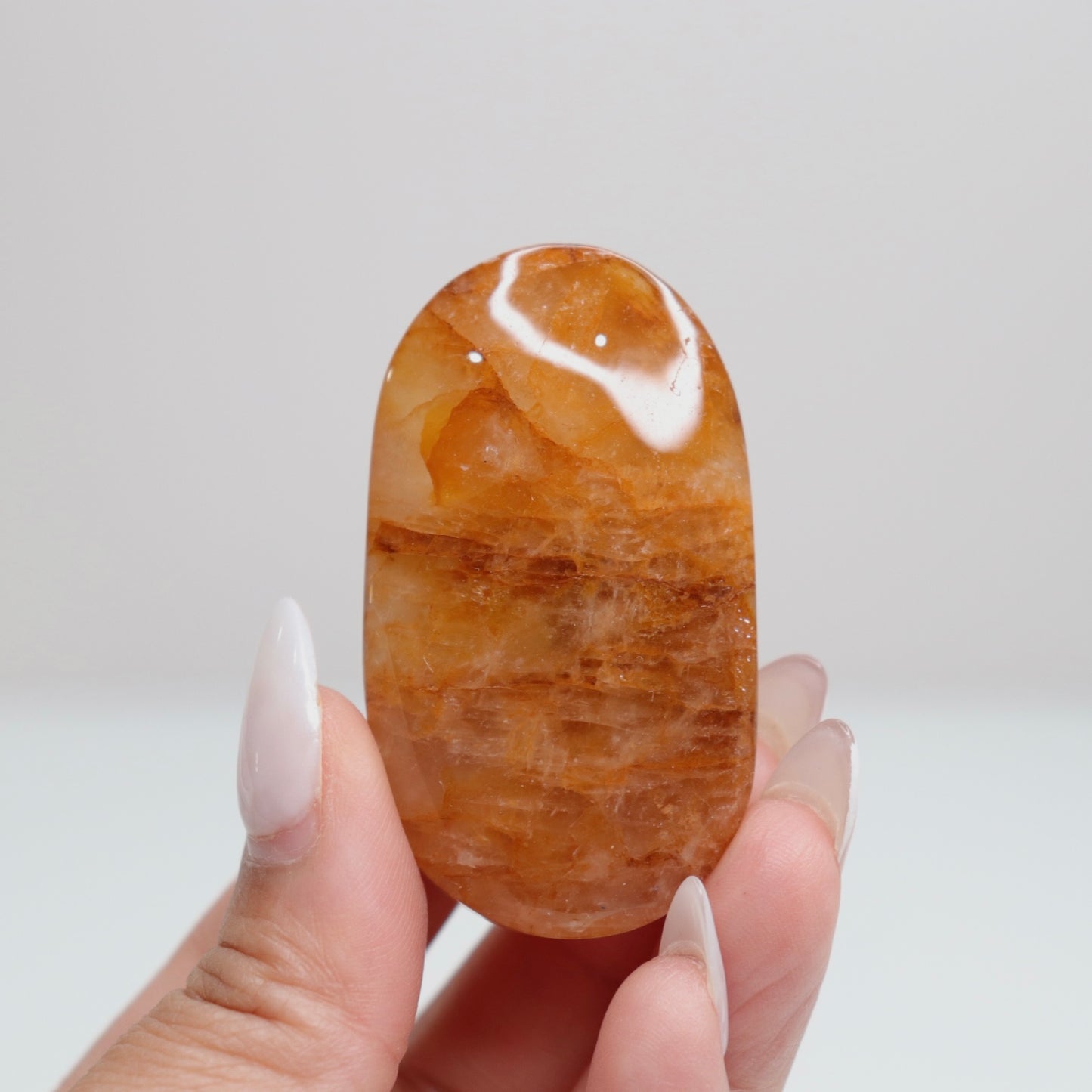 Golden Healer Palm Stone 15