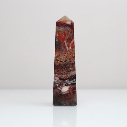 Mexican Lace Agate Tower 118