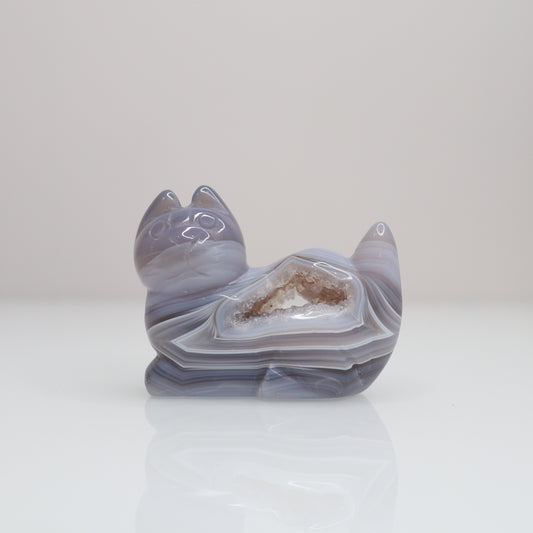Druzy Agate Cat | E