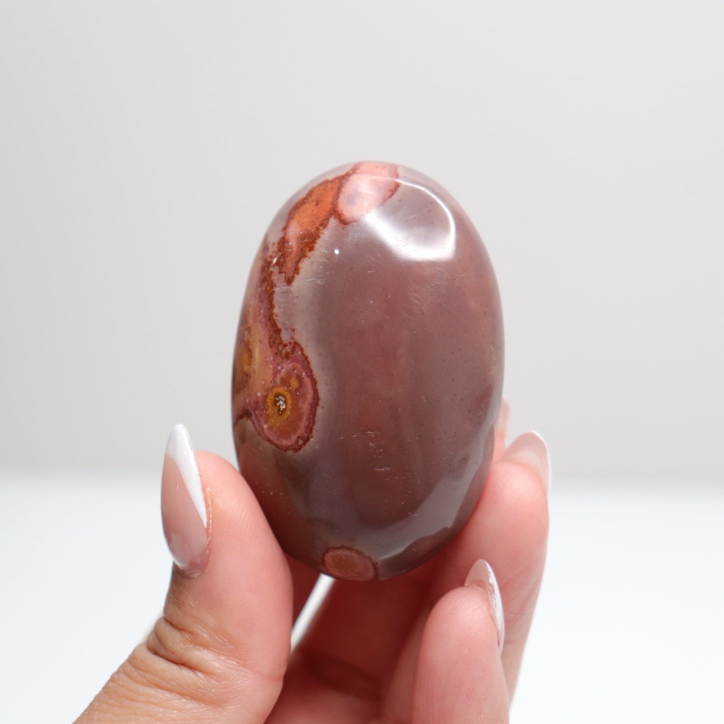 Polychrome Jasper Palm Stone | 5