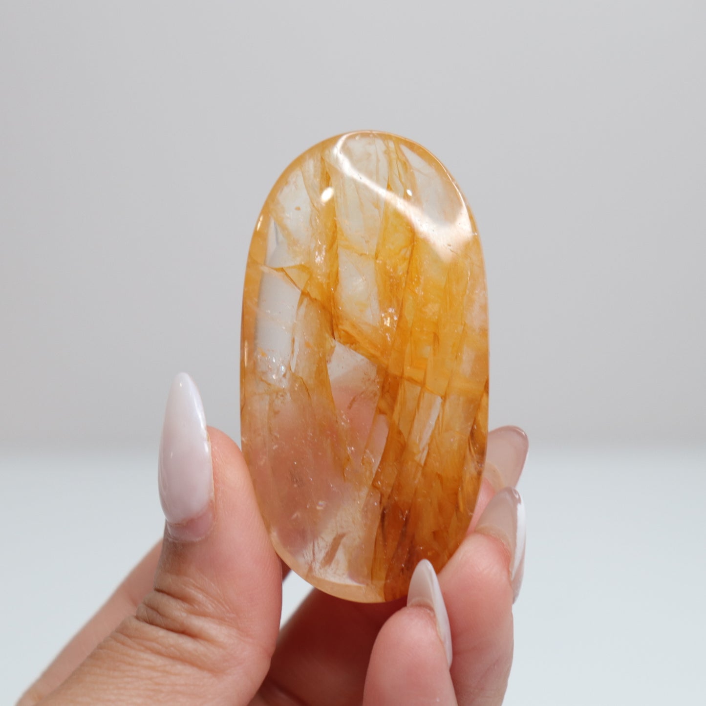 Golden Healer Palm Stone 17