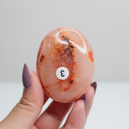 Carnelian Palm Stone 3