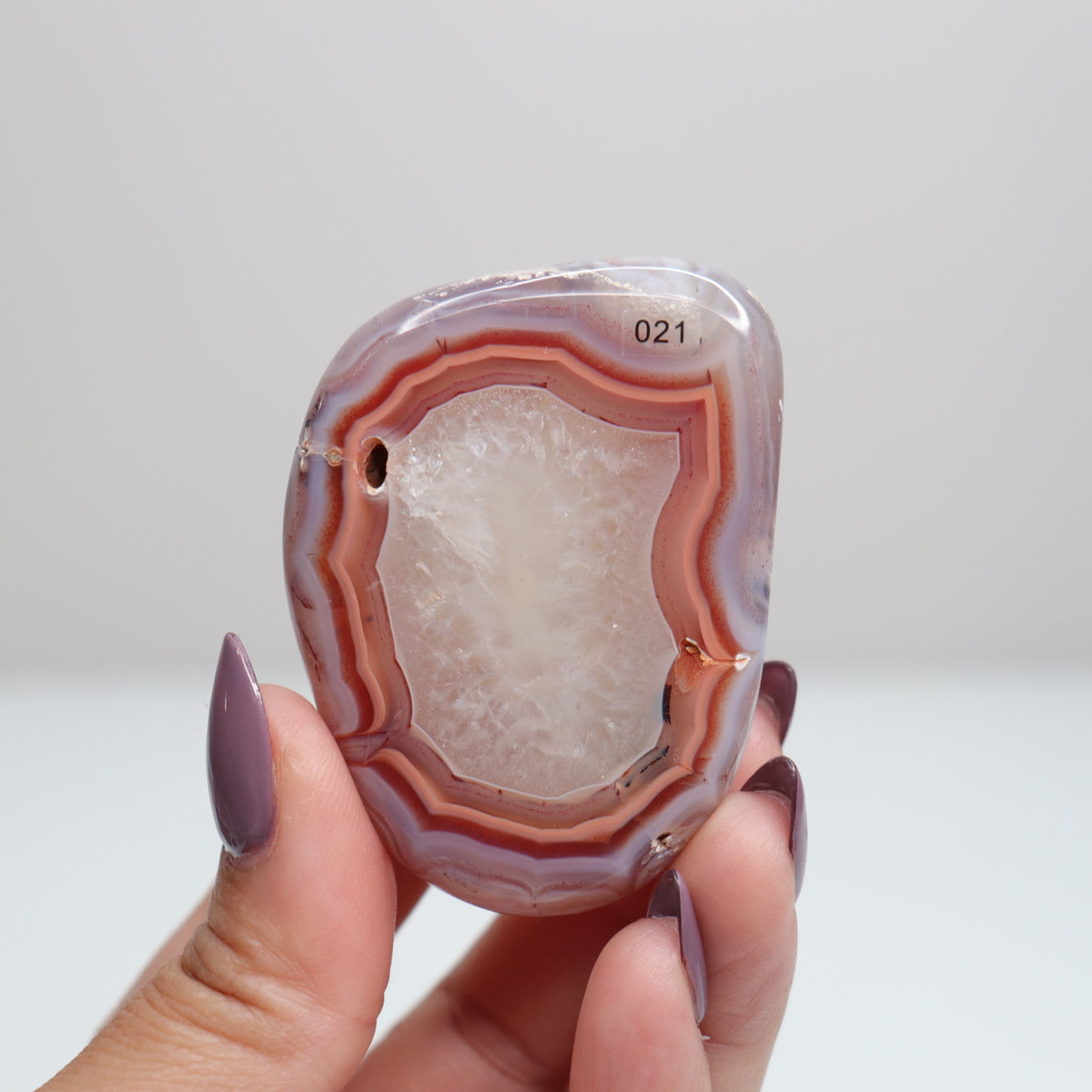 Malawi Agate Palm Stone 021