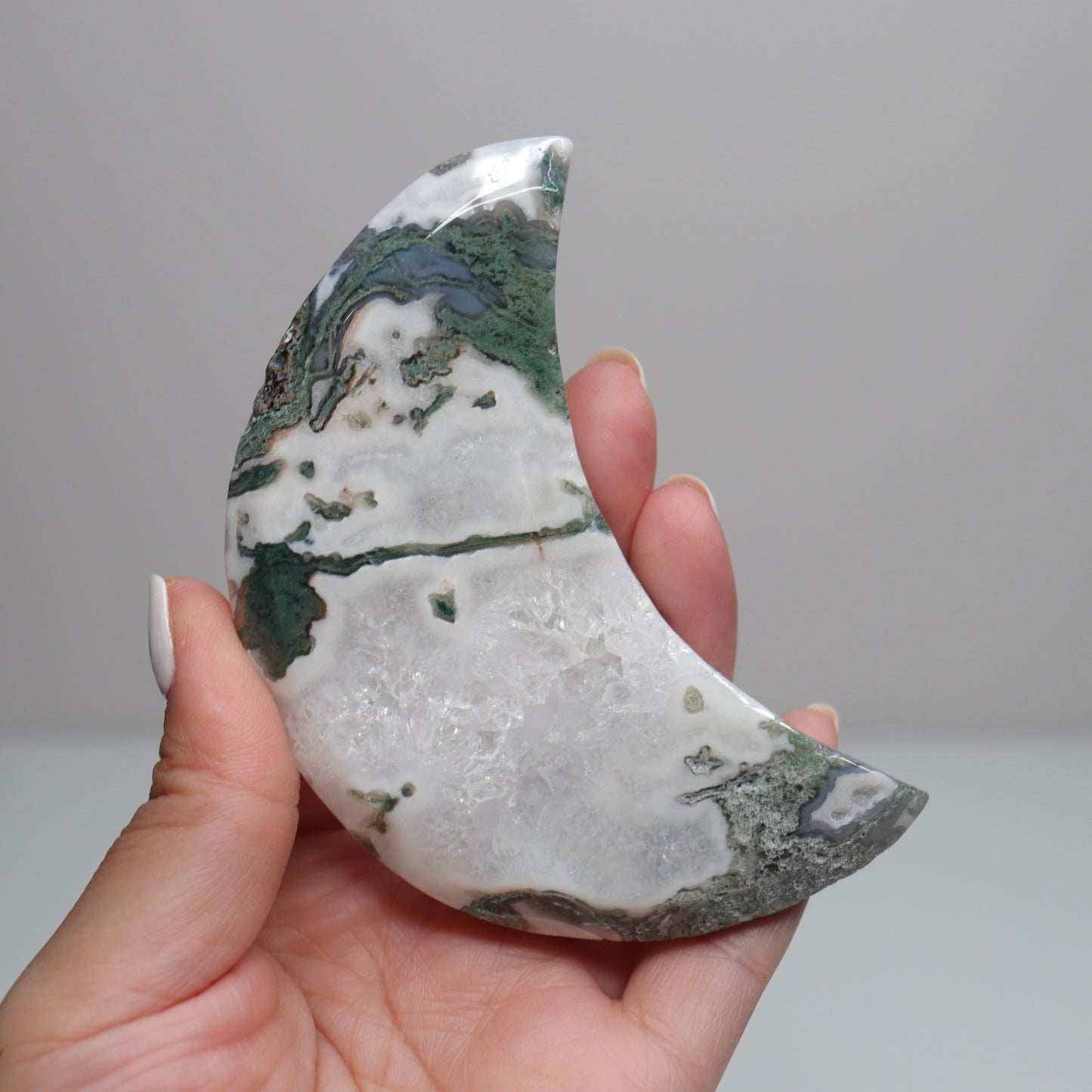 Moss Agate Moon | 1