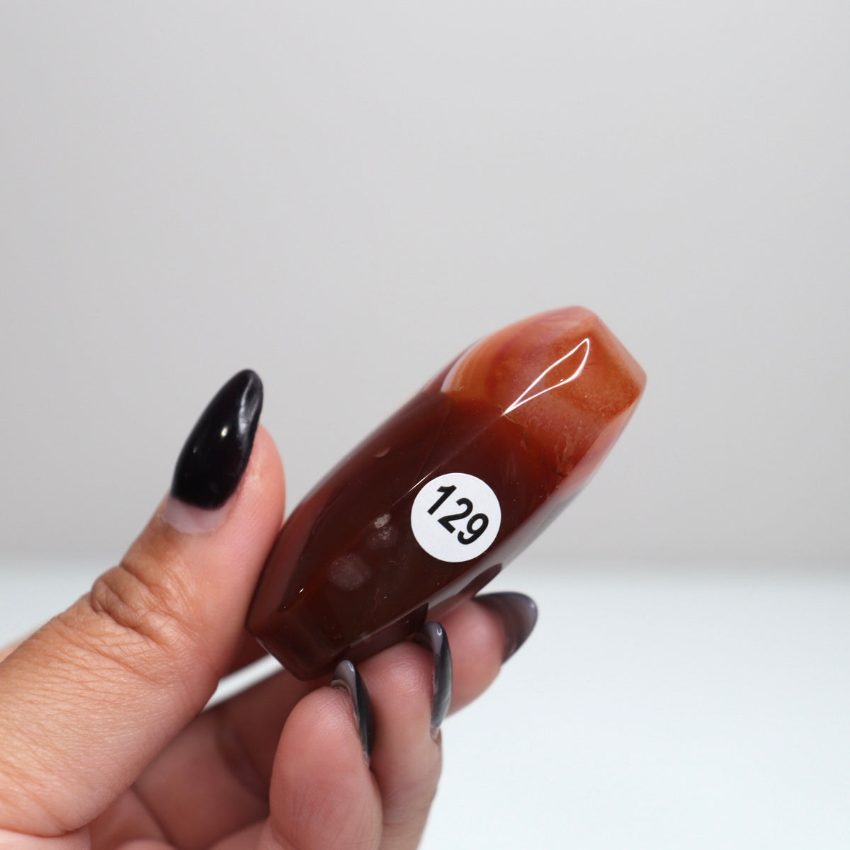 Carnelian Palm Stone | 129