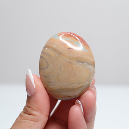 Polychrome Jasper Palm Stone | 1