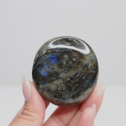 Labradorite Palm Stone 78