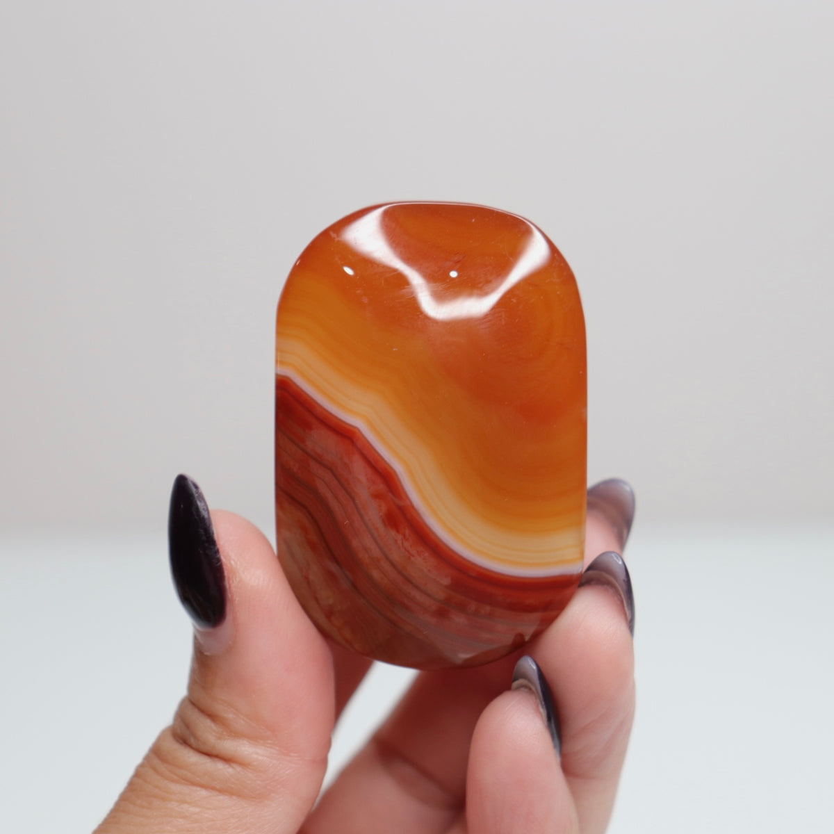 Carnelian Palm Stone | 130
