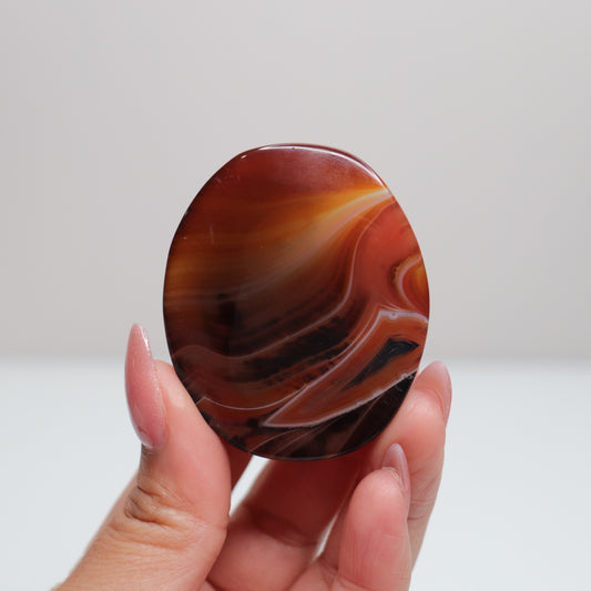 Sardonyx Palm Stone 59