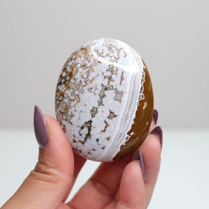 Ocean Jasper Palm Stone 113