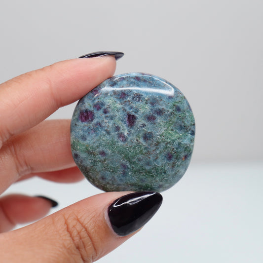 Ruby Kyanite Flat Stone 37