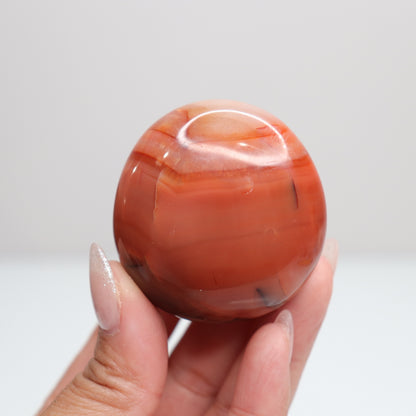 Carnelian Palm Stone 93