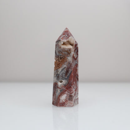 Crazy Lace Agate Tower 8