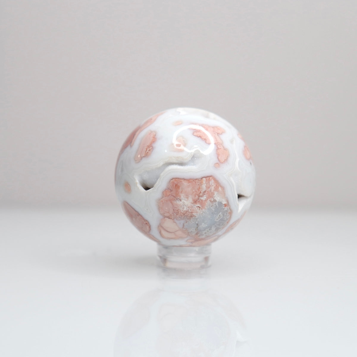 Pink Agate Sphere | 82